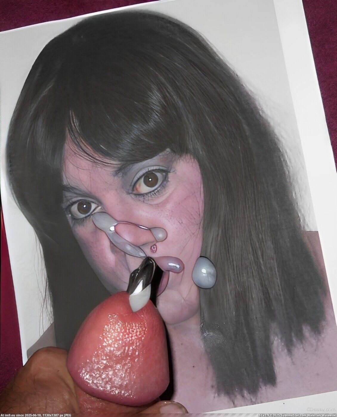 Sissy Crossdresser Jazmin Facial (5) (in Sissy Jazmin cum in my mouth)