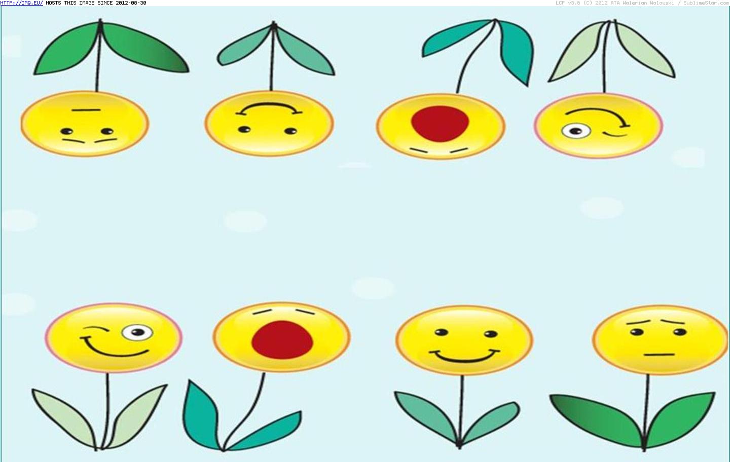 Smiley Garden (smiley wallpaper) (in Smiley Wallpapers)