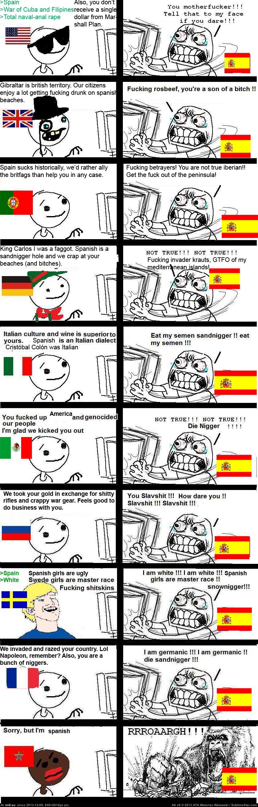 Spain (trolling) (in Trolling different Nations (Countries))