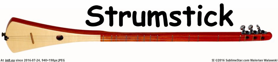 Strumstick Banner (in Roots Music images)