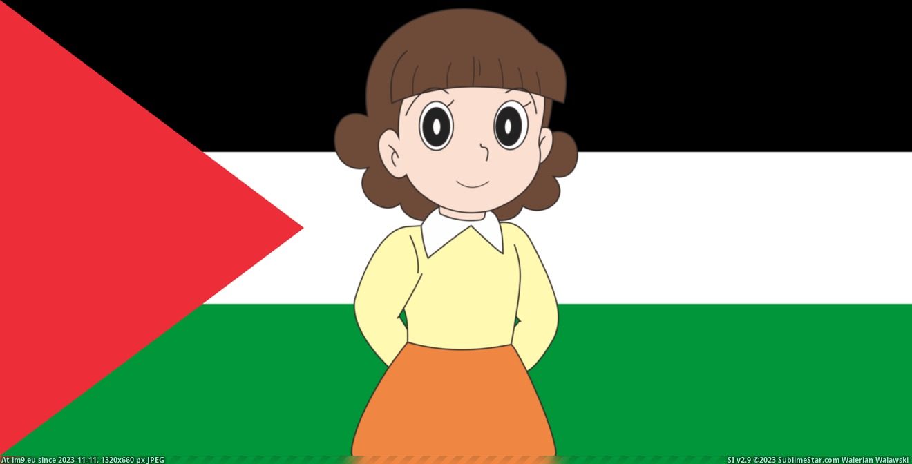 #Palestine tachibanapalestine Pic. (Obraz z album Your Waifu Supports Palestine))