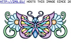 Tattoo Design: 5008 (in Butterfly Tattoos)