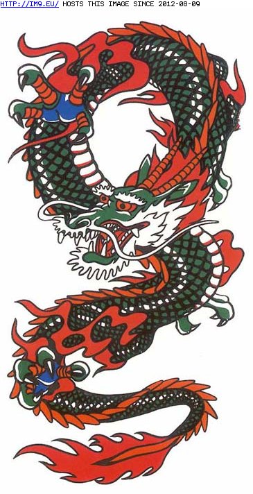 Tattoo Design: 9T-1 (in Dragon Tattoos)
