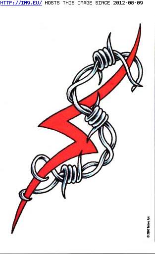 Tattoo Design: abstract_wire_bolt (in Abstract Tattoos)
