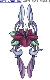 Tattoo Design: BC550 (in Flower Tattoos)