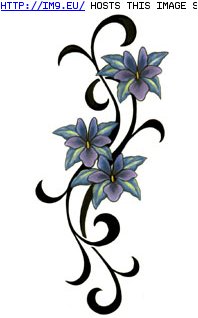 Tattoo Design: BC551 (in Flower Tattoos)