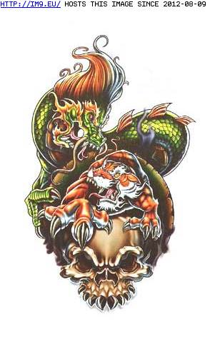 Tattoo Design: BIUL4 (in Dragon Tattoos)