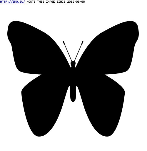 Tattoo Design: butterfly-black (in Butterfly Tattoos)