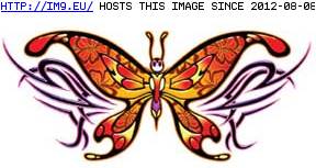 Tattoo Design: CEST7 (in Butterfly Tattoos)