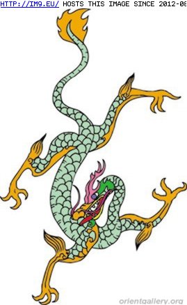Tattoo Design: chinese_tattoo_symbol0207 (in Dragon Tattoos)