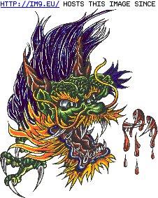 Tattoo Design: d317 (in Devil Tattoos)