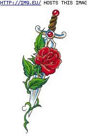 Tattoo Design: DB510 (in Rose Tattoos)