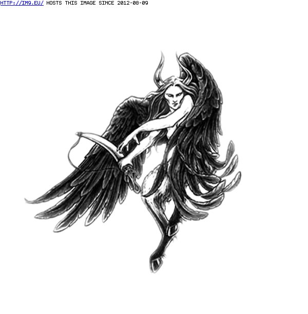 Tattoo Design: devil_angel (in Angel Tattoos)