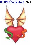 Tattoo Design: dragonheartwinged (in Rose Tattoos)
