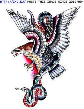 Tattoo Design: eagle (in Eagle Tattoos)