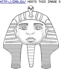 Tattoo Design: egypt-sphynx-head-t (in Other  Misc. Tattoos)