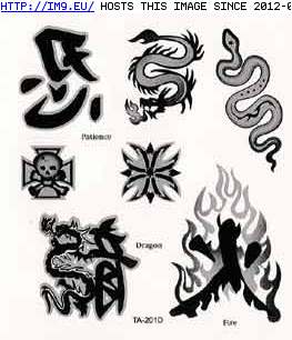 Tattoo Design: EI201D (in Chinese Tattoos)