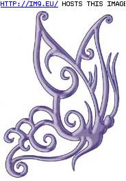 Tattoo Design: fairy_butterfly (in Butterfly Tattoos)