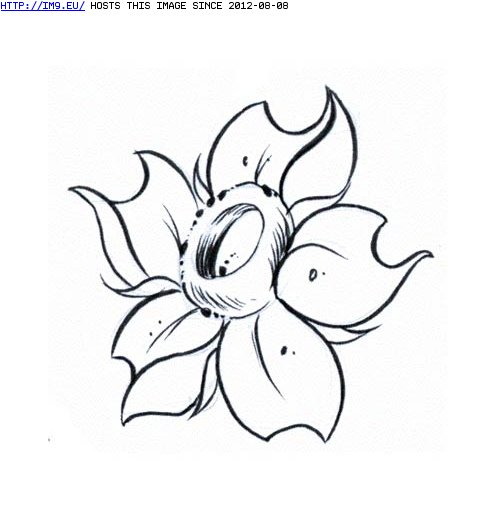 Tattoo Design: flower9 (in Flower Tattoos)