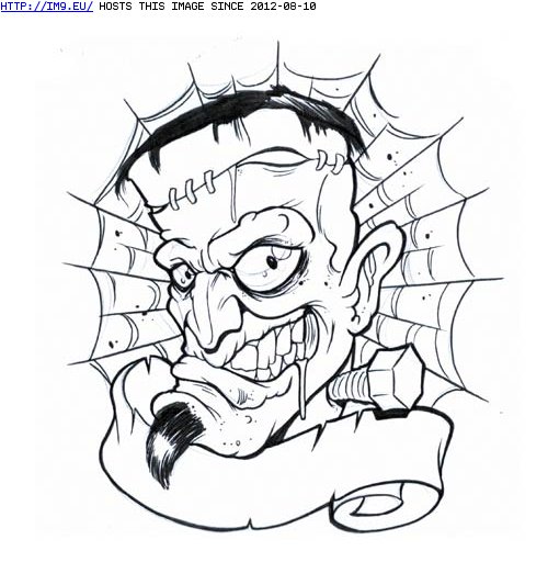 Tattoo Design: frank-web (in Monster Tattoos)