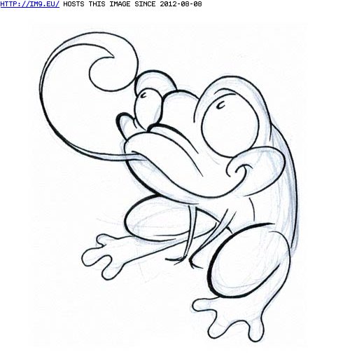 Tattoo Design: frog2 (in Misc. Animal Tattoos)