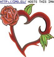 Tattoo Design: heart_ring2 (in Belly Button Tattoos)