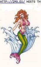 Tattoo Design: little-mermaid (in Mermaid Tattoos)