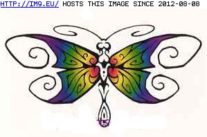 #Design #Butterfly #Tattoo Tattoo Design: LS-butterfly Pic. (Image of album Butterfly Tattoos))