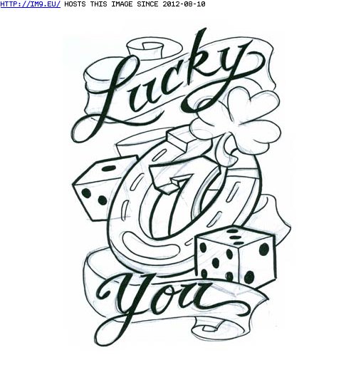 Tattoo Design: lucky_you (in Other  Misc. Tattoos)