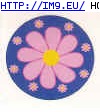 Tattoo Design: mini_2x2_pink_flower_powither_small (in Flower Tattoos)