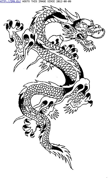 Tattoo Design: p78_1 (in Dragon Tattoos)