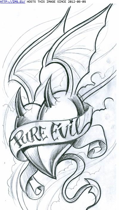 Tattoo Design: pure_evil (in Devil Tattoos)