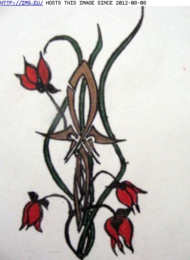 Tattoo Design: rose (in Tattoo Flash)