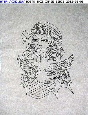 Tattoo Design: sketch (in Tattoo Flash)