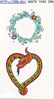Tattoo Design: snake_rign (in Belly Button Tattoos)