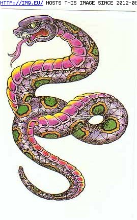 Tattoo Design: snake (in Dragon Tattoos)
