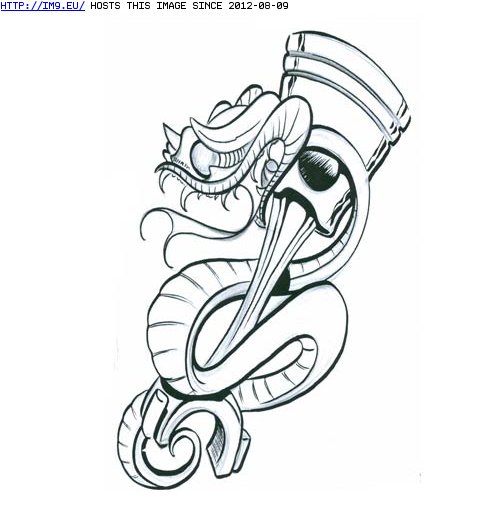 Tattoo Design: snake (in Snake Tattoos)