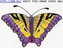 Tattoo Design: SWB12 (in Butterfly Tattoos)