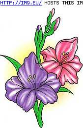 Tattoo Design: SWF3 (in Flower Tattoos)