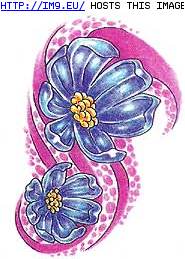 Tattoo Design: SWF5 (in Flower Tattoos)