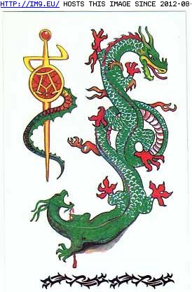 Tattoo Design: ta-dragon-3 (in Dragon Tattoos)