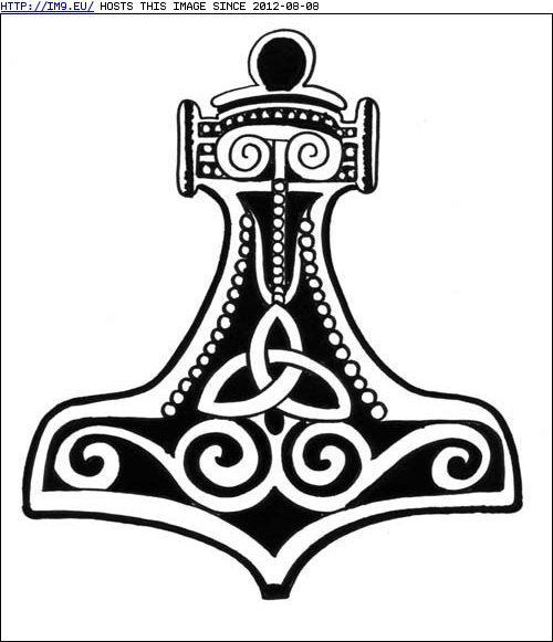 Tattoo Design: thors-hammer-big (in Symbol Tattoos)