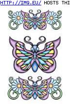 #Design #Butterfly #Tattoo Tattoo Design: three_butterfly Pic. (Image of album Butterfly Tattoos))