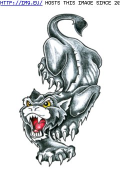 Tattoo Design: TRA-92 (in Tiger Tattoos)