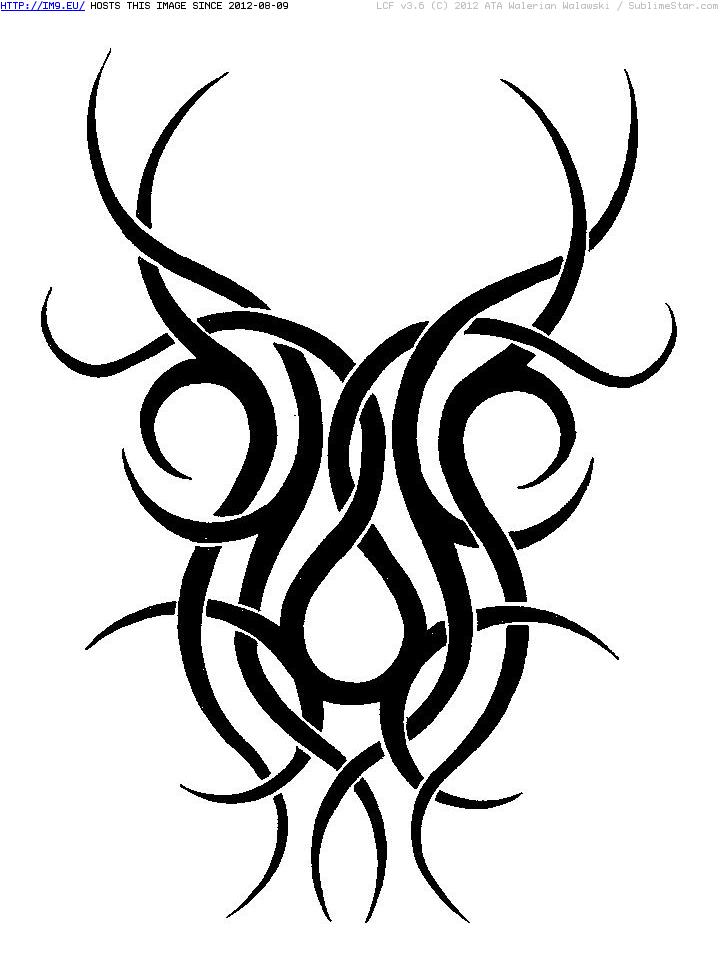 Tattoo Design: tribal_badge_19 (in Tribal Tattoos)