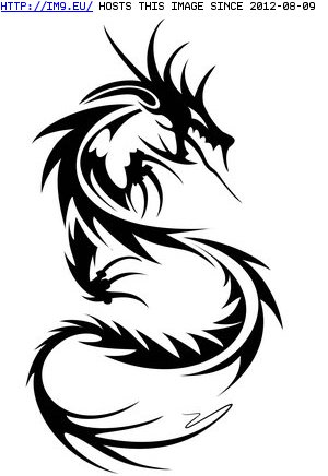 Tattoo Design: Tribal_Dragon (in Tribal Tattoos)