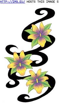 Tattoo Design: tribal_flower (in Tribal Tattoos)