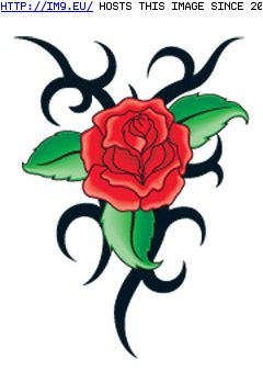 Tattoo Design: tribal_rose_4 (in Tribal Tattoos)