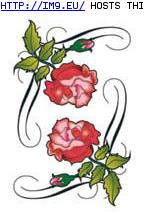 Tattoo Design: tribal_roses1 (in Rose Tattoos)