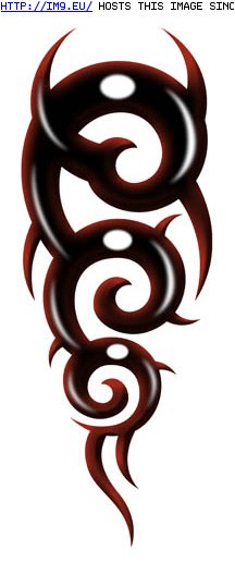 Tattoo Design: tribal_satanic_spiral_xl_scale (in Tribal Tattoos)